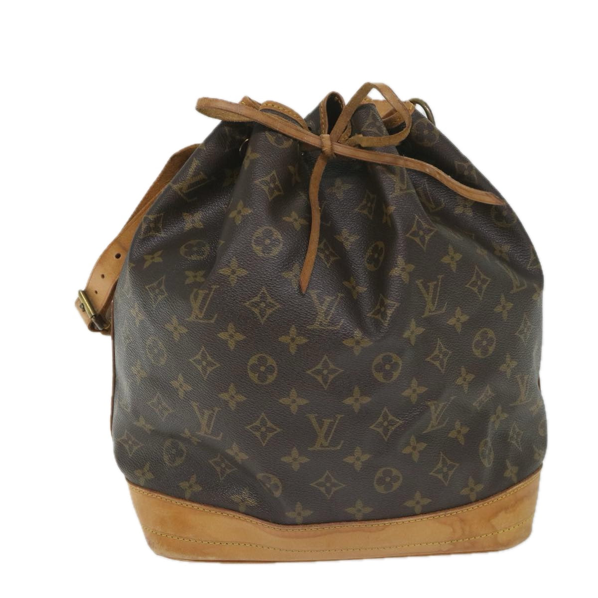 LOUIS VUITTON Monogram Noe Shoulder Bag M42224 LV Auth ar10410