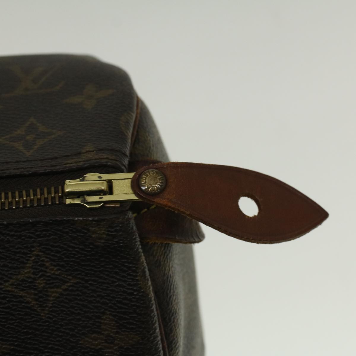 LOUIS VUITTON Monogram Speedy 30 Hand Bag M41526 LV Auth ar10412