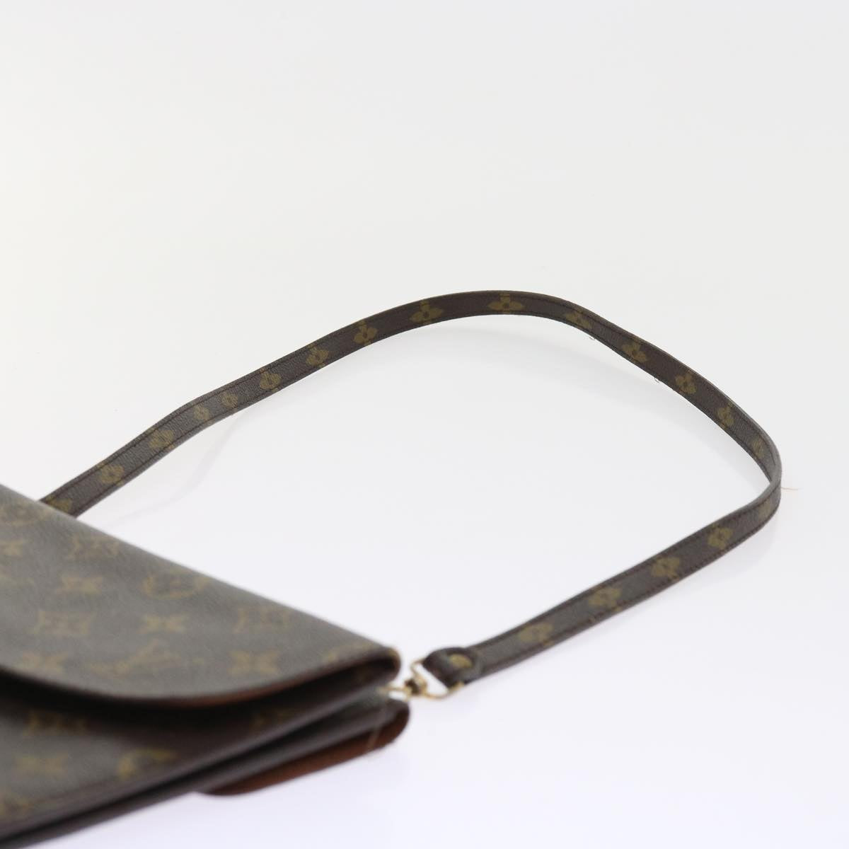 LOUIS VUITTON Monogram Double Rabat Shoulder Bag M51815 LV Auth ar10429