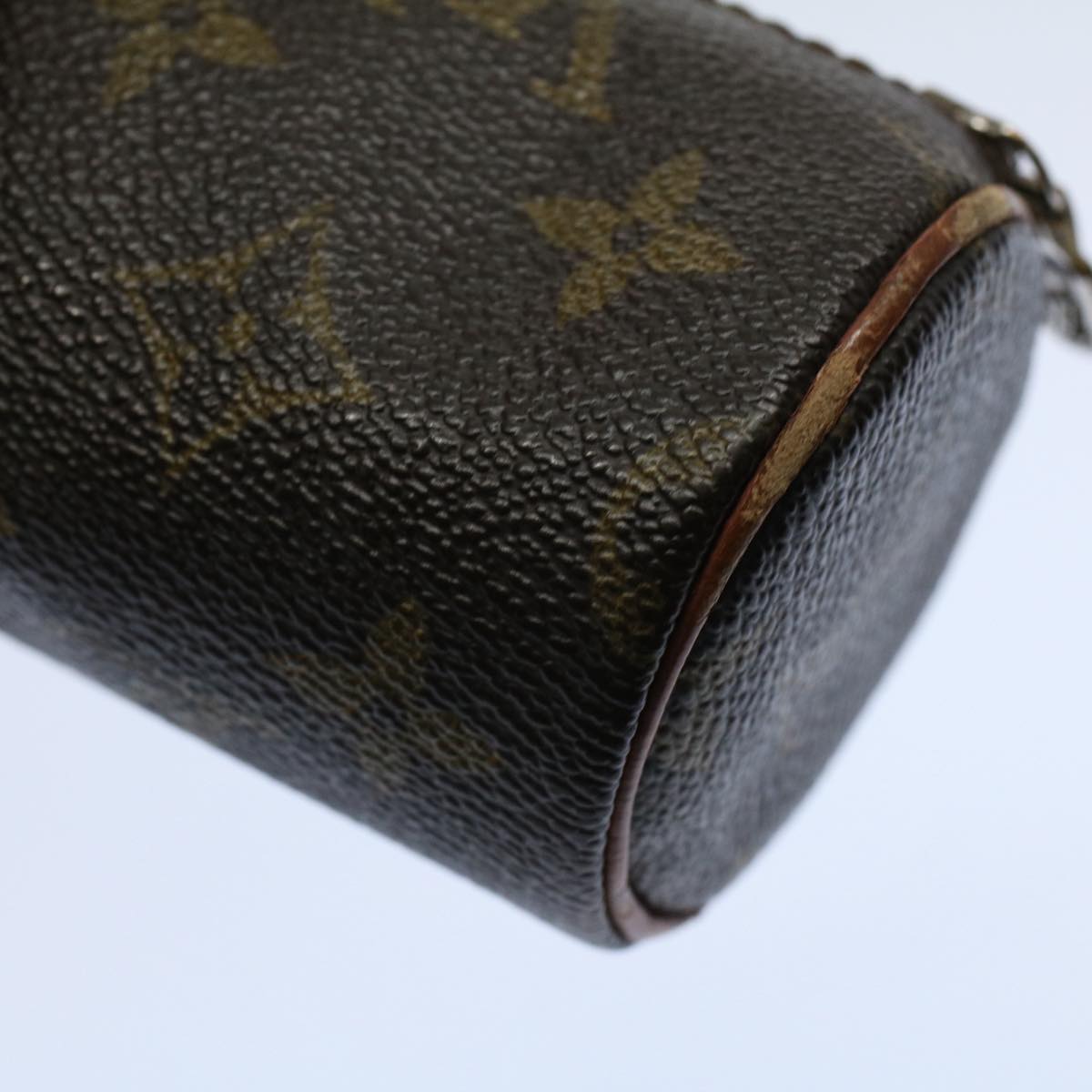 LOUIS VUITTON Monogram Papillon Pouch LV Auth ar10430