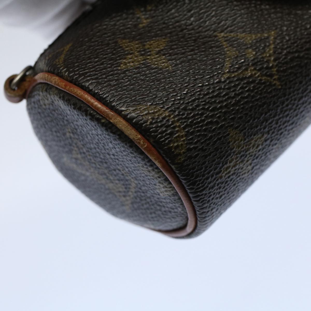 LOUIS VUITTON Monogram Papillon Pouch LV Auth ar10430