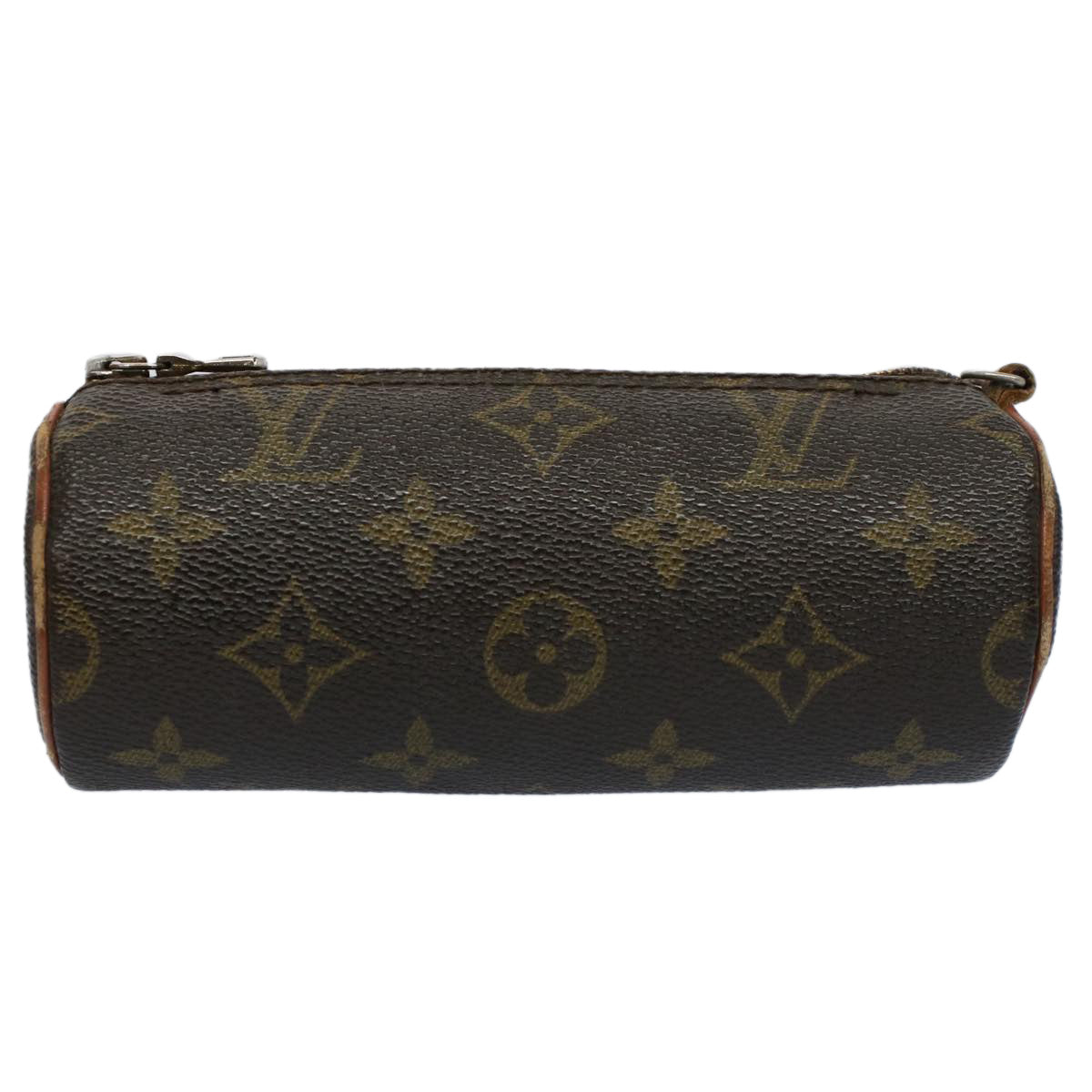 LOUIS VUITTON Monogram Papillon Pouch LV Auth ar10430