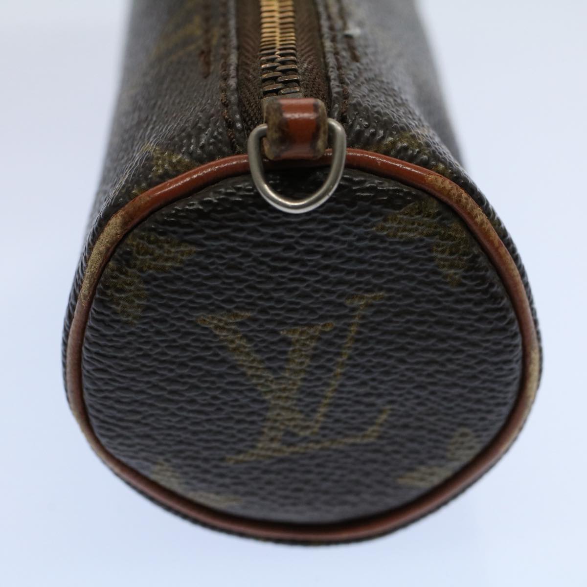 LOUIS VUITTON Monogram Papillon Pouch LV Auth ar10430