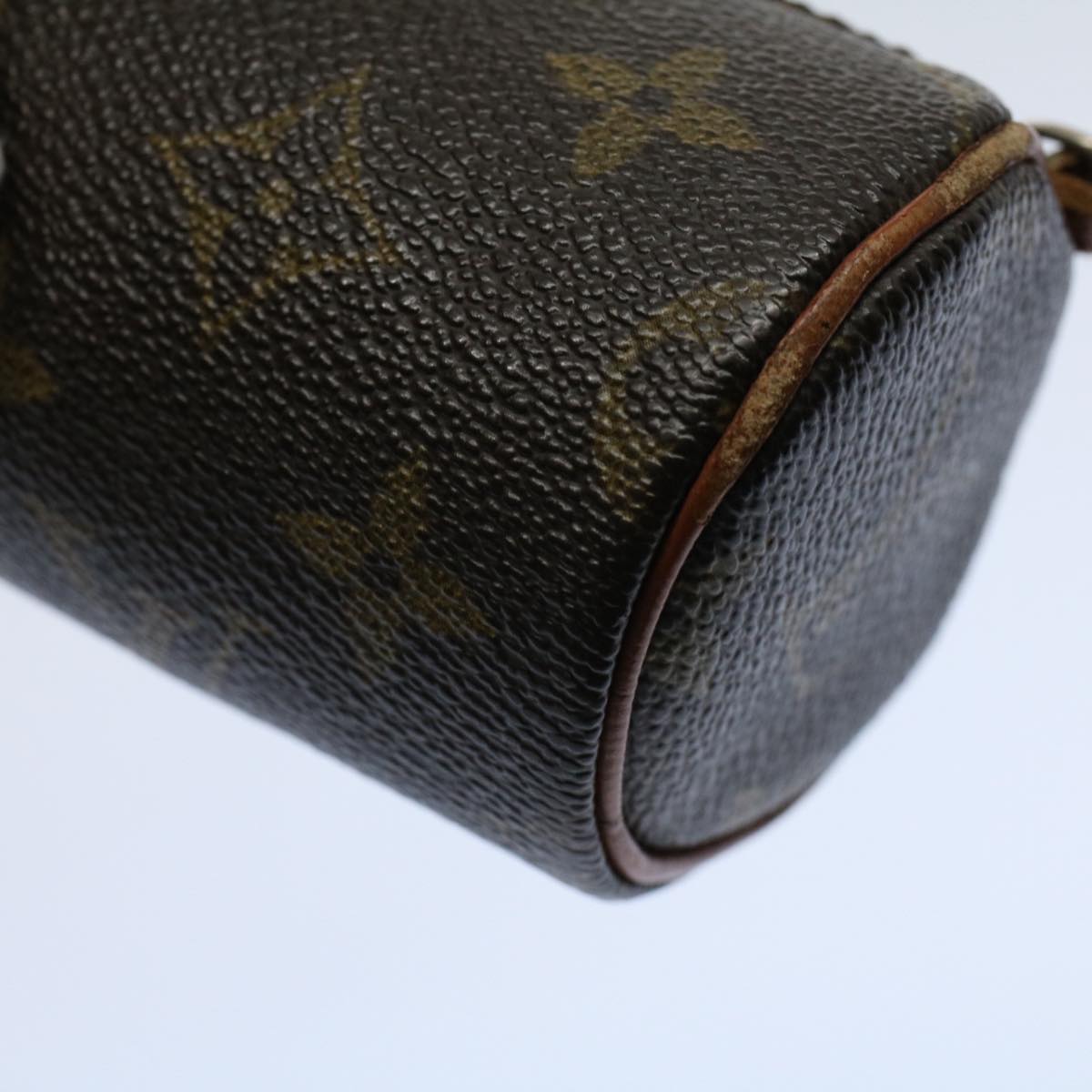 LOUIS VUITTON Monogram Papillon Pouch LV Auth ar10430