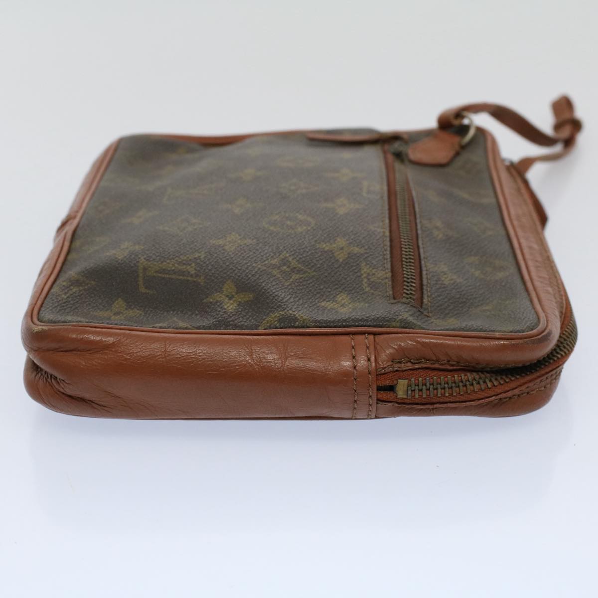 LOUIS VUITTON Monogram Pochette Sports Clutch Bag No.183 LV Auth ar10431