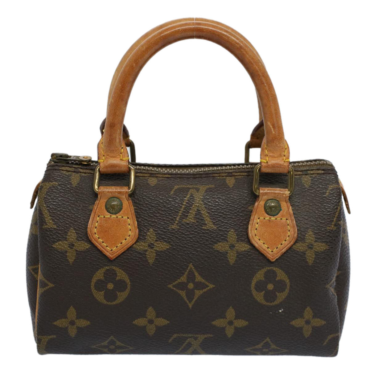 LOUIS VUITTON Monogram Mini Speedy Hand Bag M41534 LV Auth ar10434 - 0