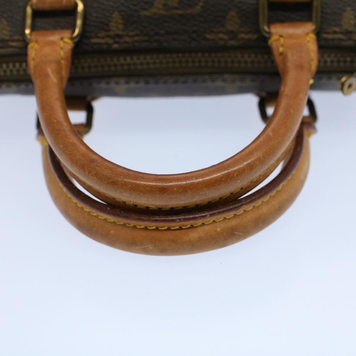 LOUIS VUITTON Monogram Mini Speedy Hand Bag M41534 LV Auth ar10434