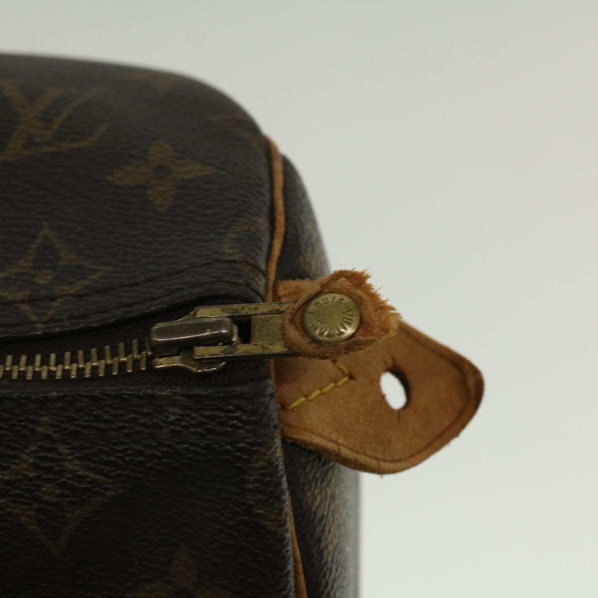 LOUIS VUITTON Monogram Speedy 30 Hand Bag M41526 LV Auth ar10436