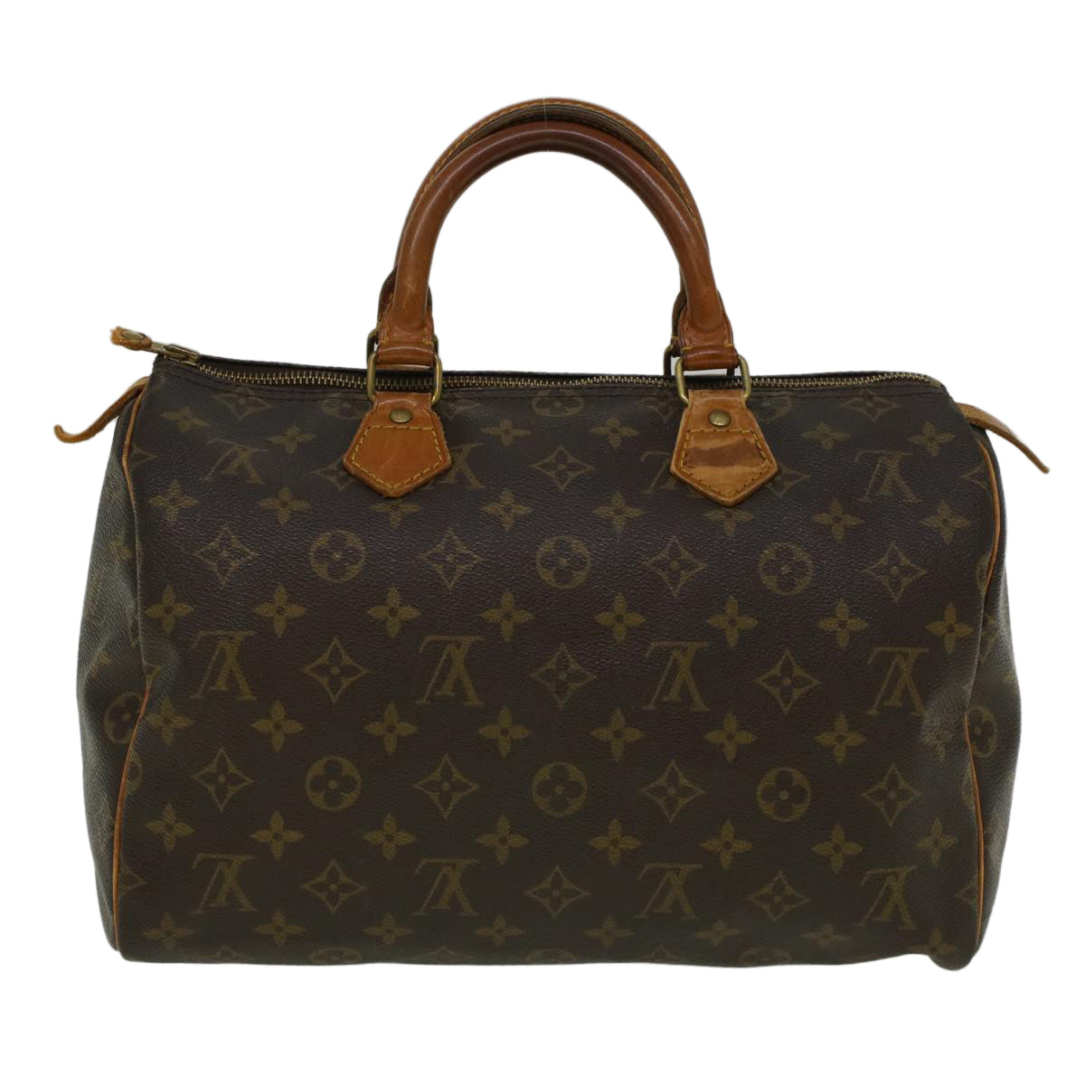 LOUIS VUITTON Monogram Speedy 30 Hand Bag M41526 LV Auth ar10436 - 0