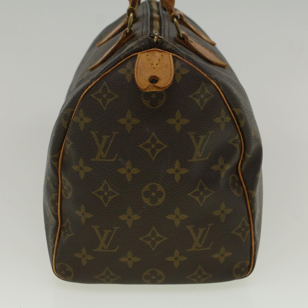 LOUIS VUITTON Monogram Speedy 30 Hand Bag M41526 LV Auth ar10436