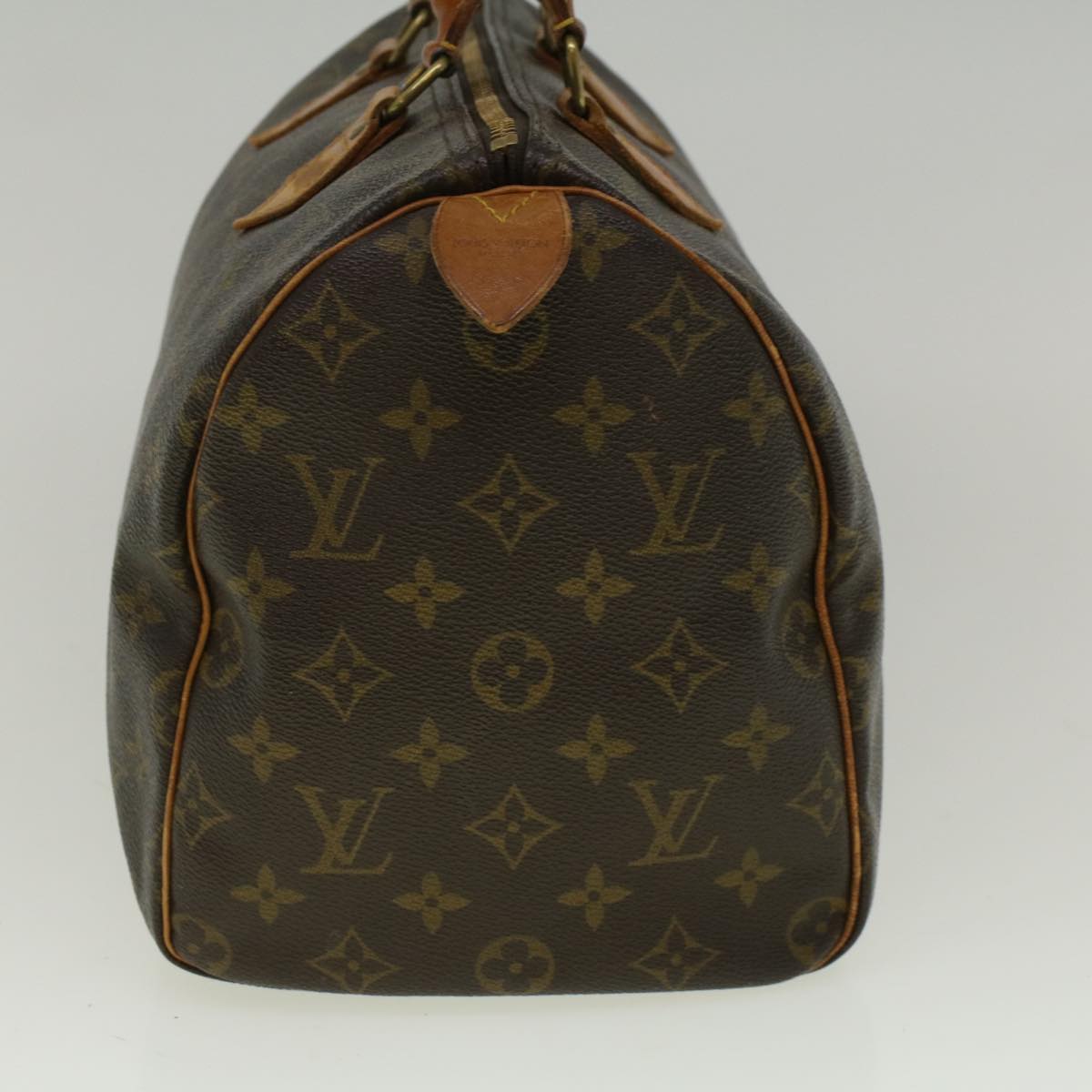 LOUIS VUITTON Monogram Speedy 30 Hand Bag M41526 LV Auth ar10436