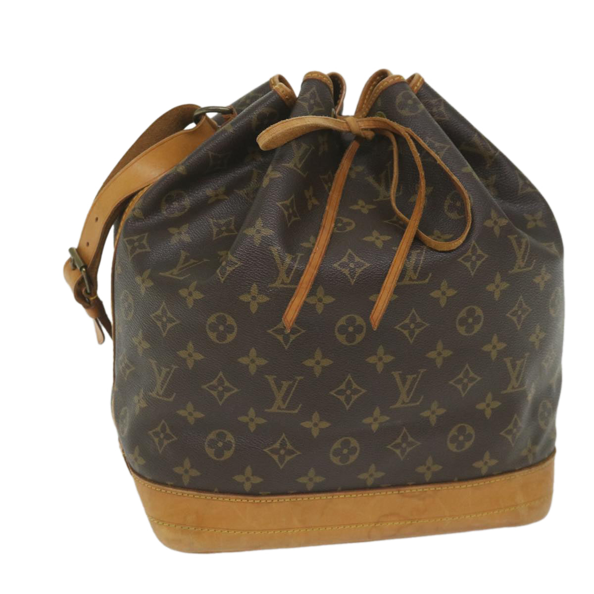 LOUIS VUITTON Monogram Noe Shoulder Bag M42224 LV Auth ar10451