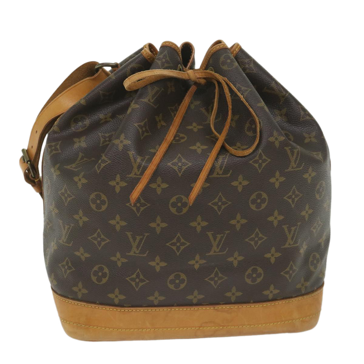 LOUIS VUITTON Monogram Noe Shoulder Bag M42224 LV Auth ar10451