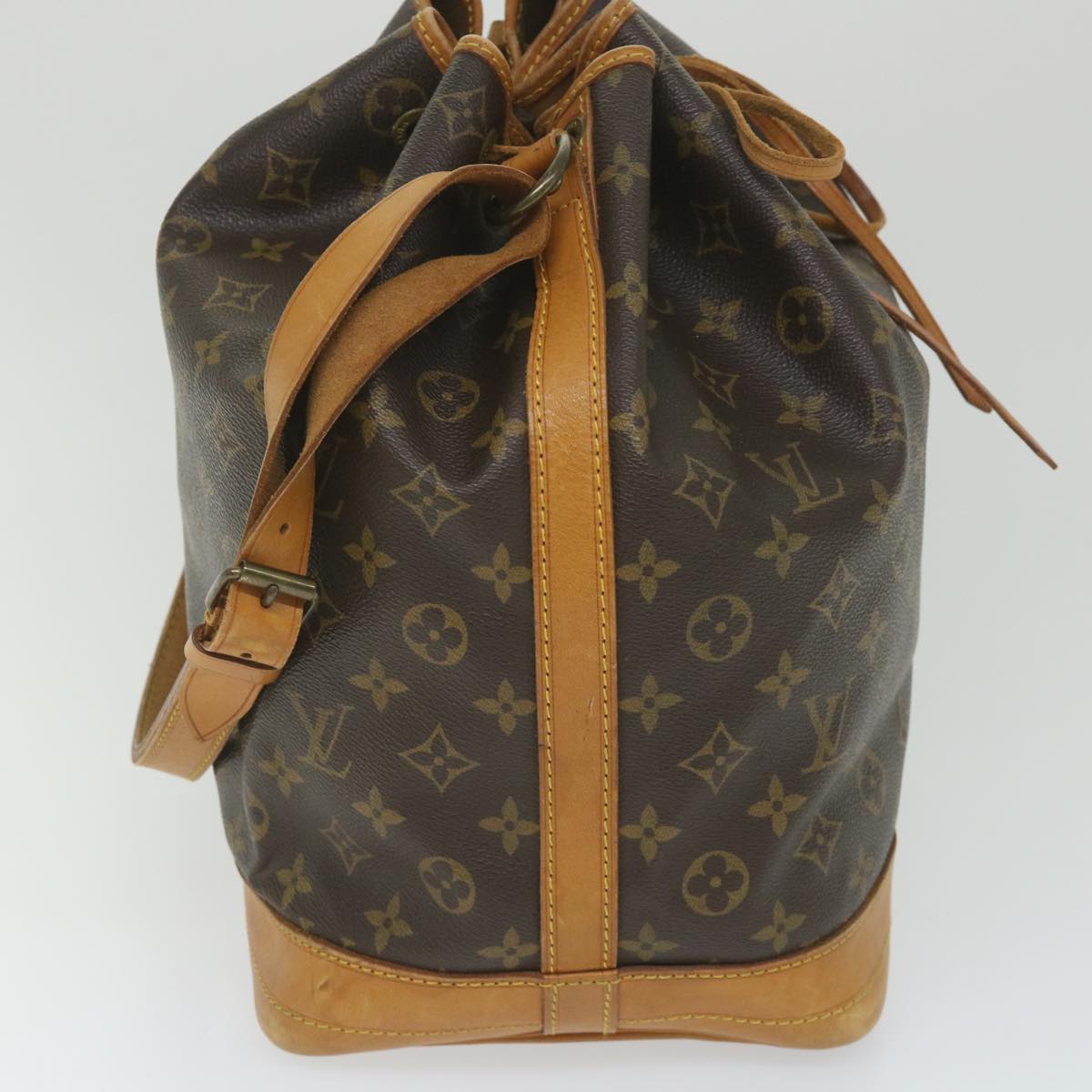 LOUIS VUITTON Monogram Noe Shoulder Bag M42224 LV Auth ar10451