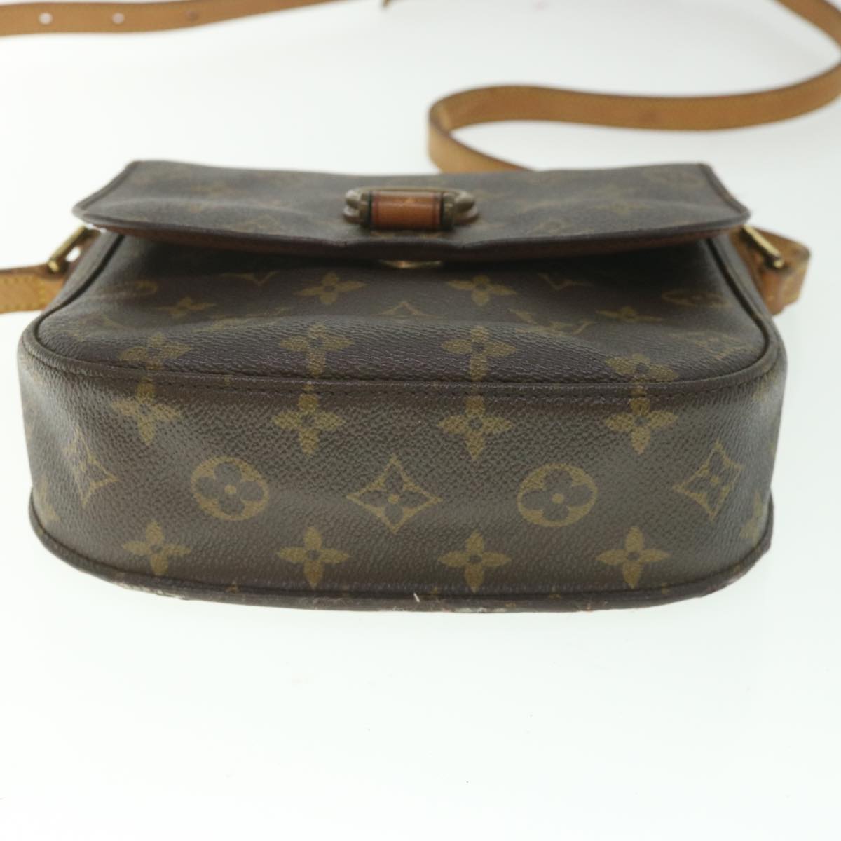 LOUIS VUITTON Monogram Saint Cloud MM Shoulder Bag M51243 LV Auth ar10461