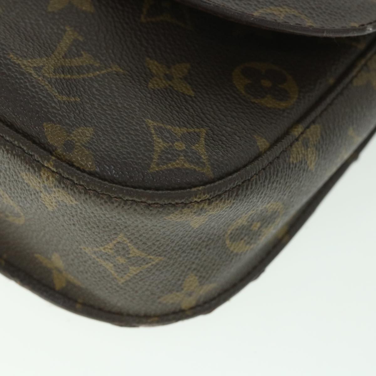 LOUIS VUITTON Monogram Saint Cloud MM Shoulder Bag M51243 LV Auth ar10461