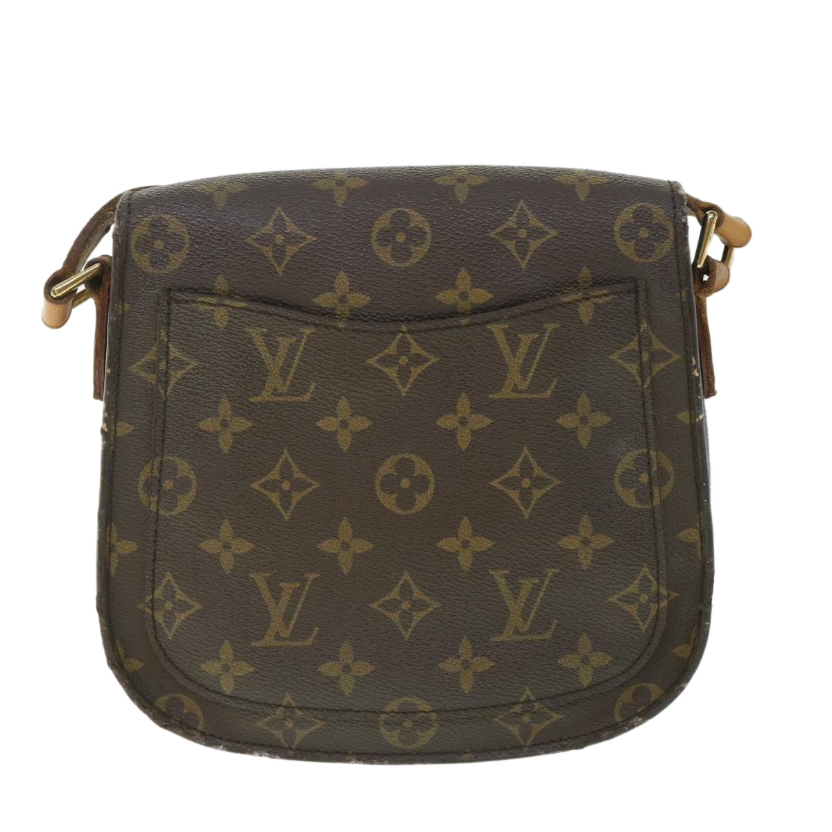 LOUIS VUITTON Monogram Saint Cloud MM Shoulder Bag M51243 LV Auth ar10461