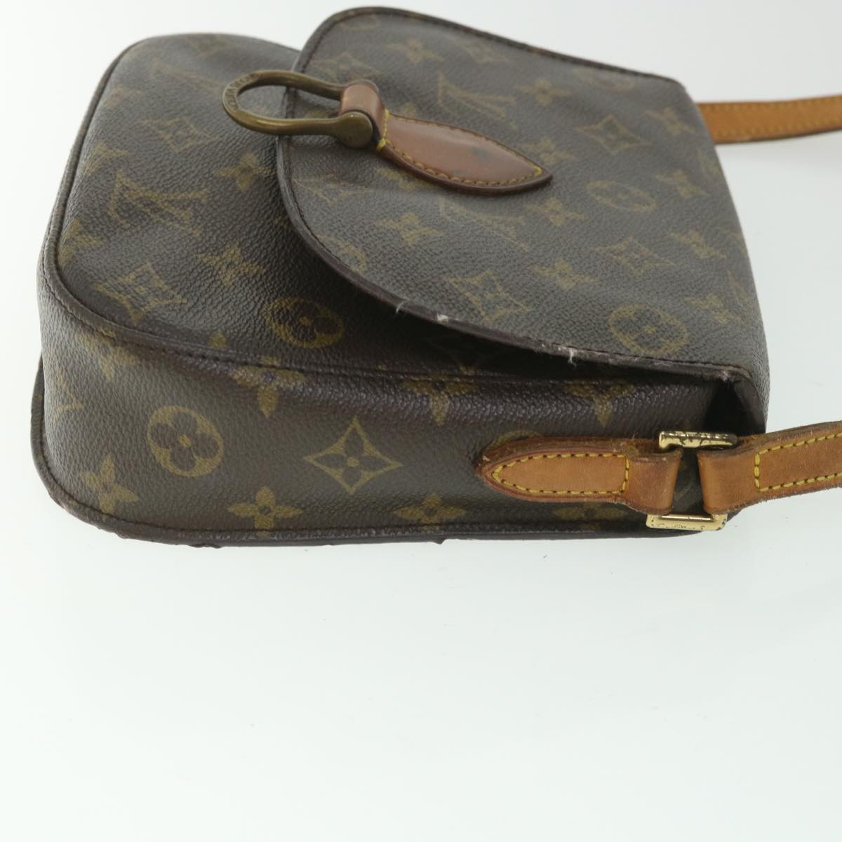 LOUIS VUITTON Monogram Saint Cloud MM Shoulder Bag M51243 LV Auth ar10461