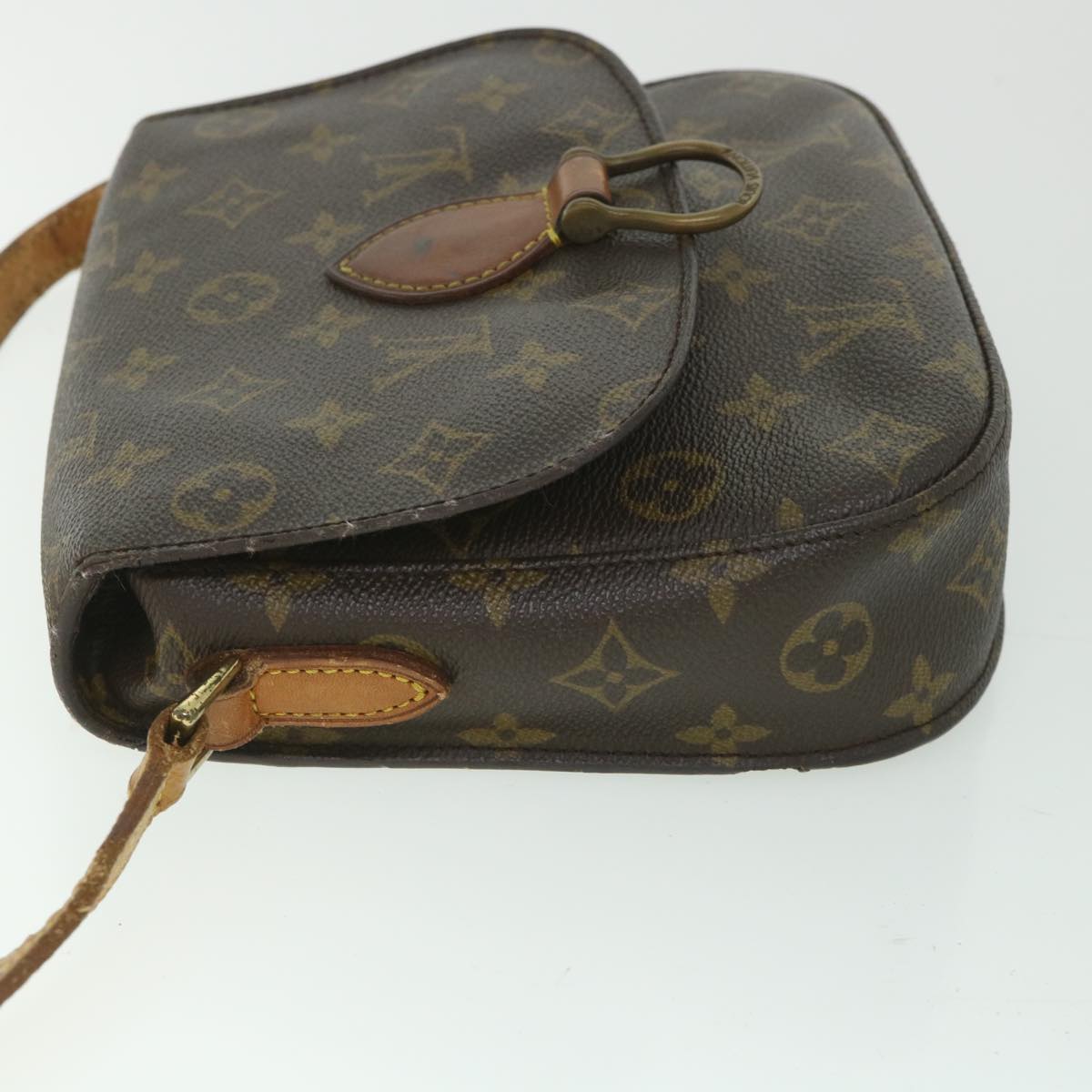 LOUIS VUITTON Monogram Saint Cloud MM Shoulder Bag M51243 LV Auth ar10461