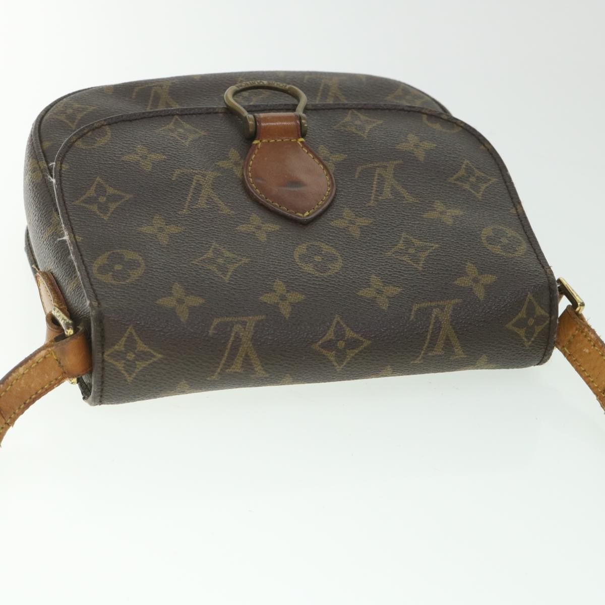 LOUIS VUITTON Monogram Saint Cloud MM Shoulder Bag M51243 LV Auth ar10461