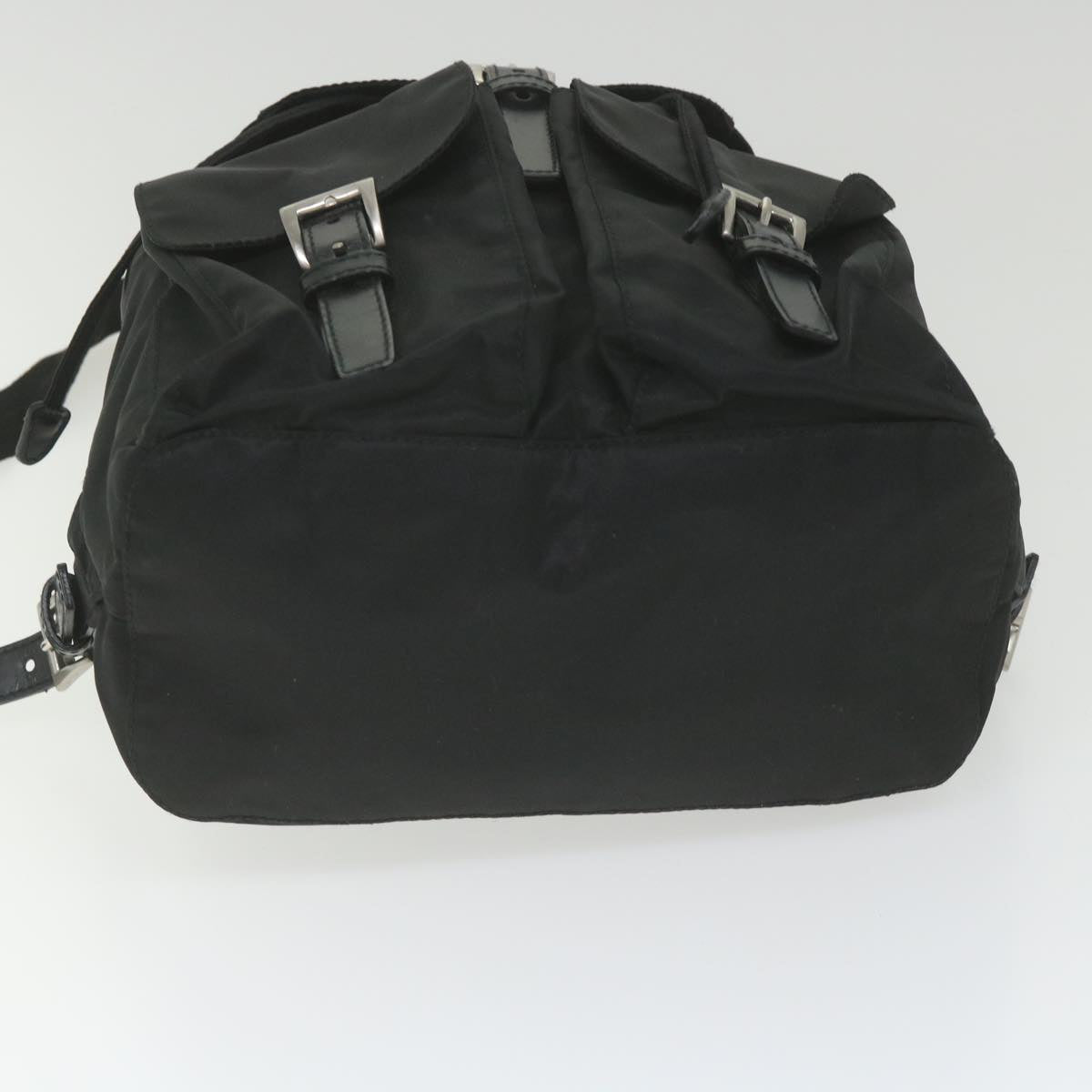 PRADA Backpack Nylon Black Auth ar10462