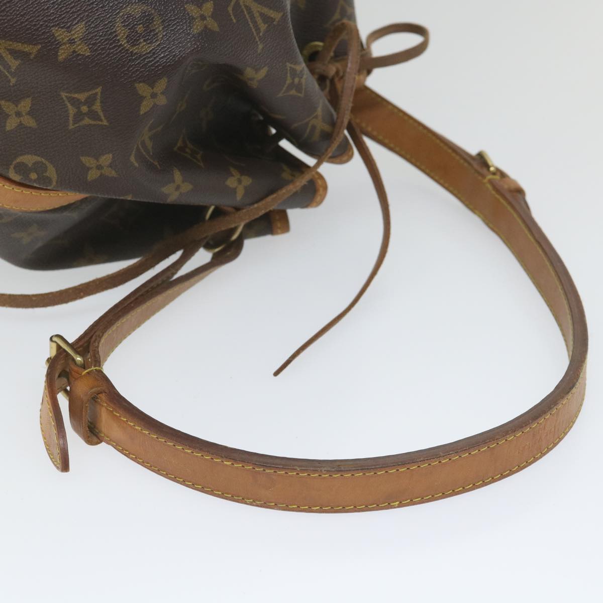 LOUIS VUITTON Monogram Petit Noe Shoulder Bag M42226 LV Auth ar10479