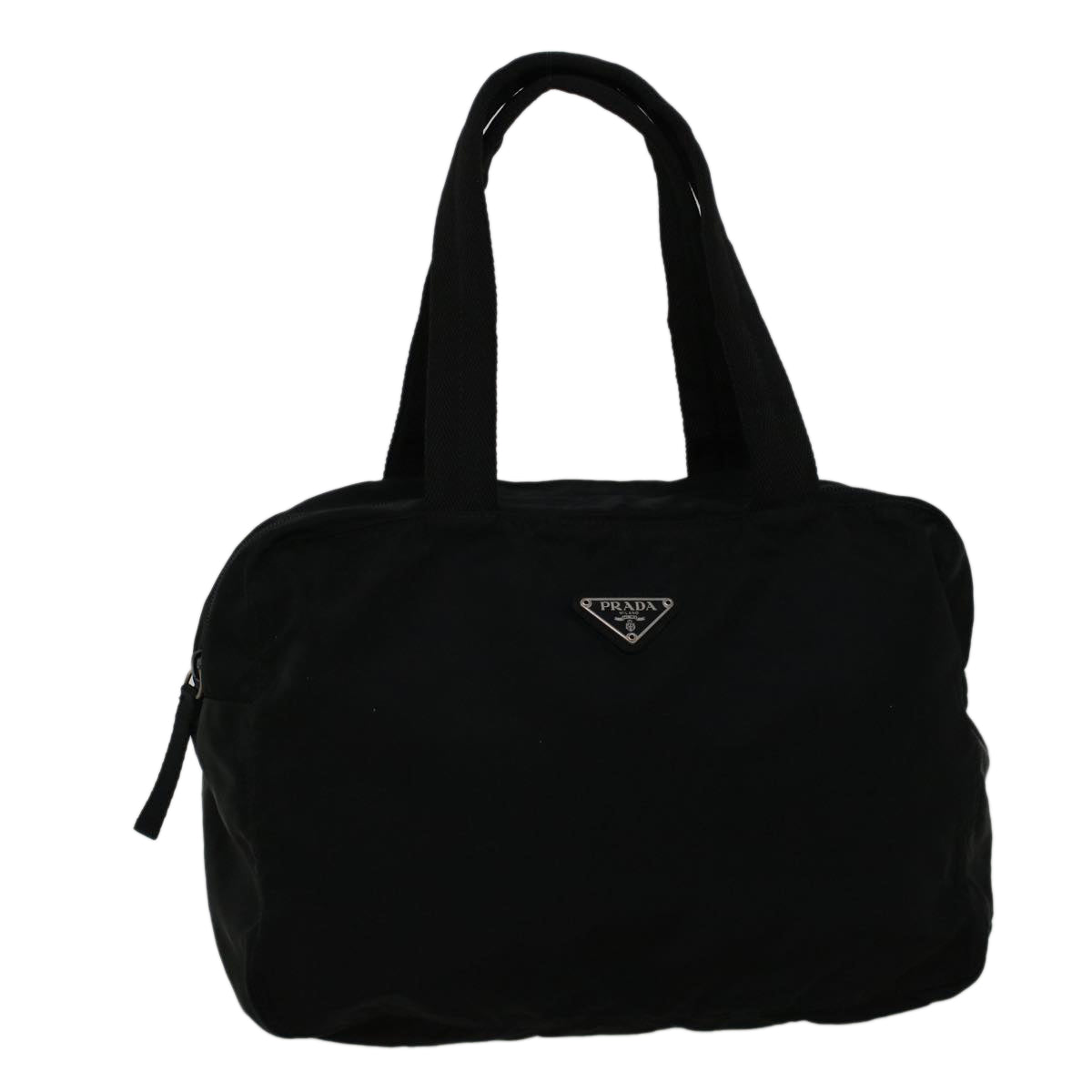 PRADA Shoulder Bag Nylon Black Auth ar10501