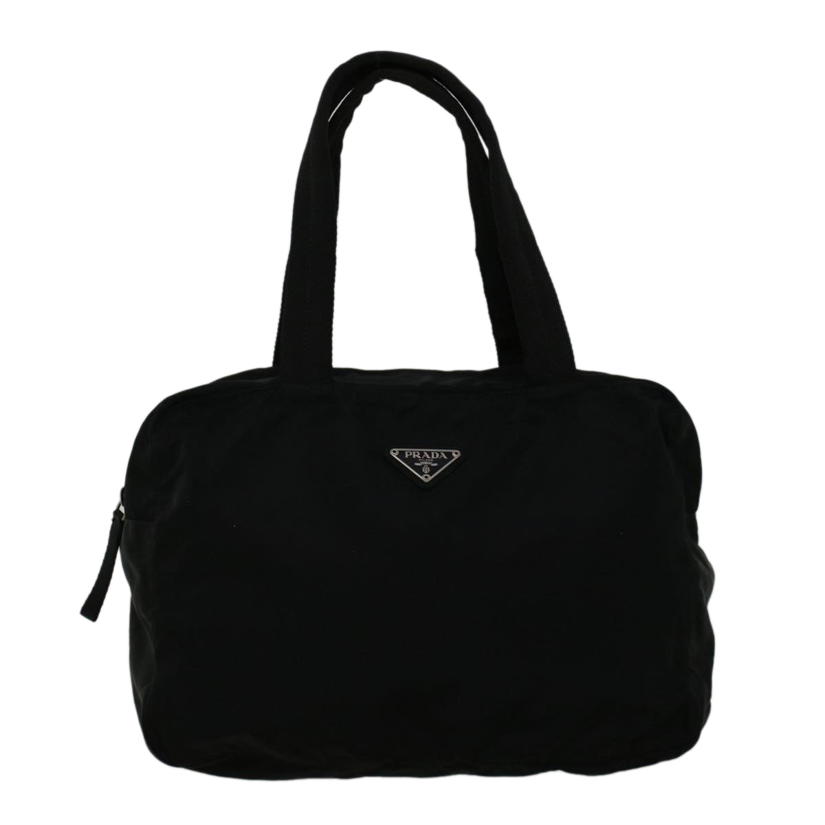 PRADA Shoulder Bag Nylon Black Auth ar10501