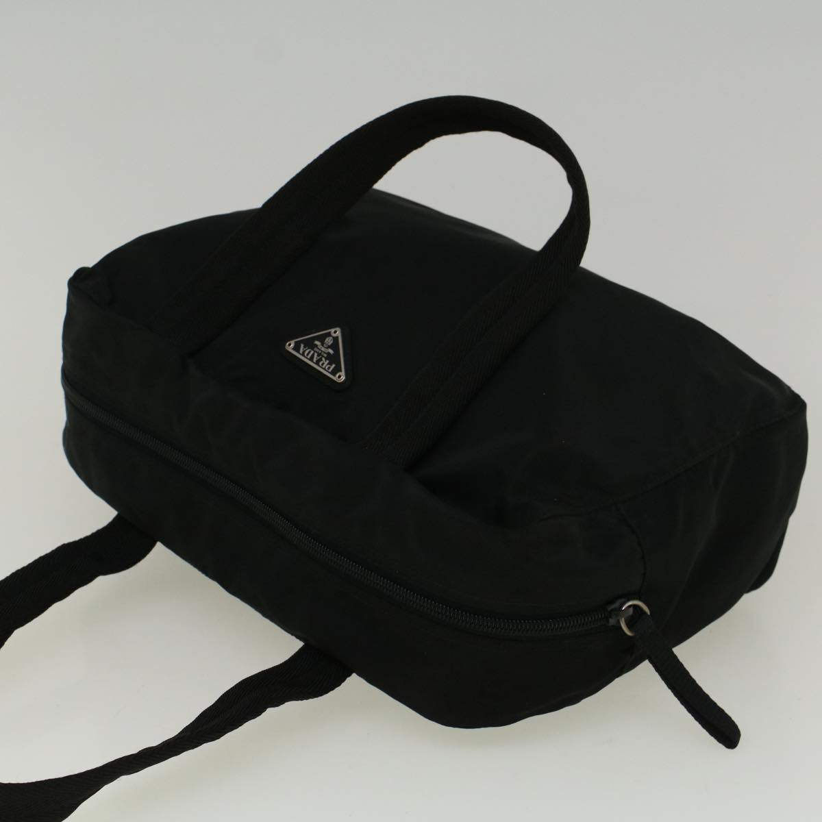 PRADA Shoulder Bag Nylon Black Auth ar10501