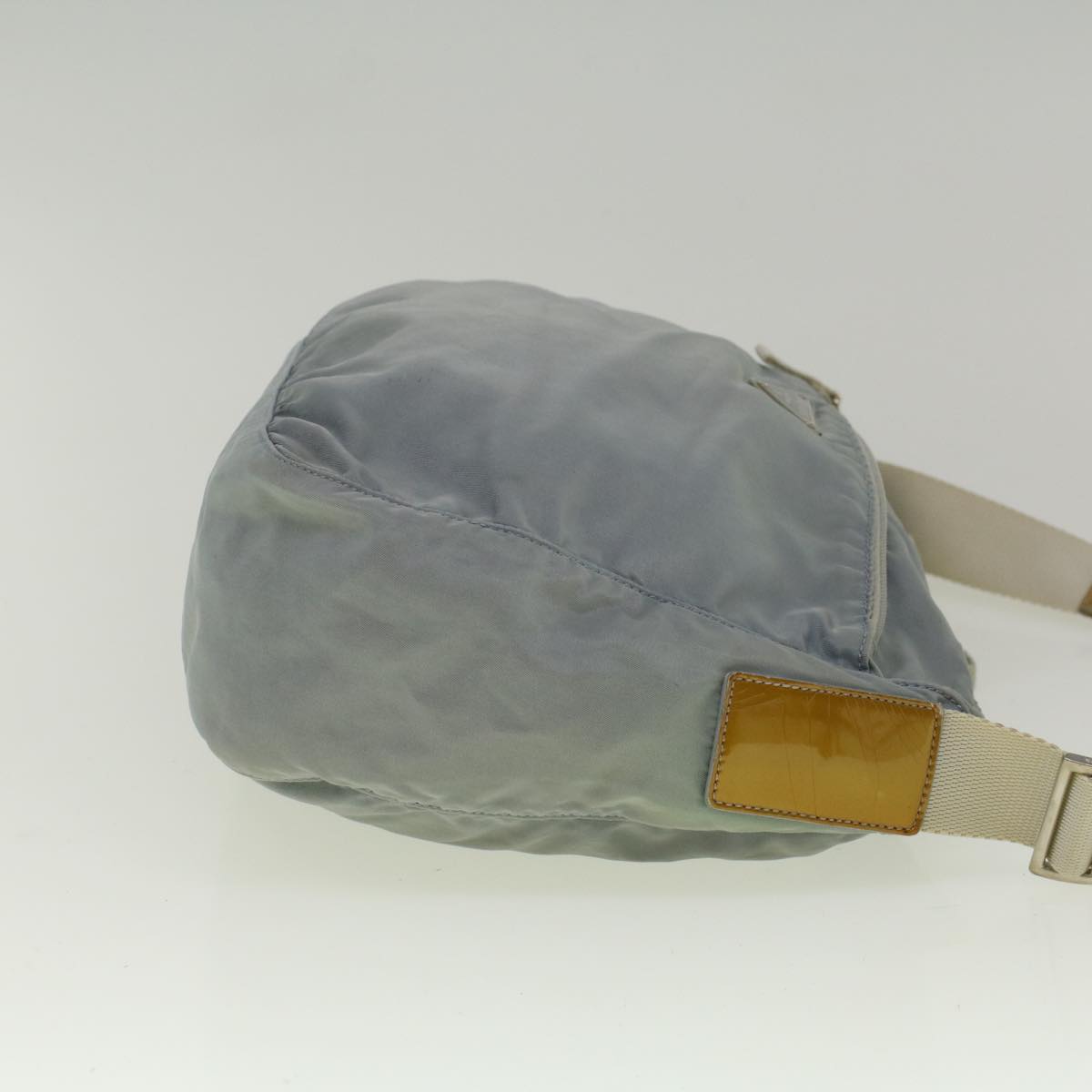 PRADA Shoulder Bag Nylon Blue Auth ar10502