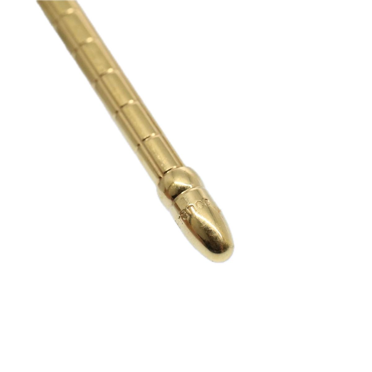 LOUIS VUITTON Stilo Agenda GM Mechanical Pen Metal Gold N75003 LV Auth ar10509