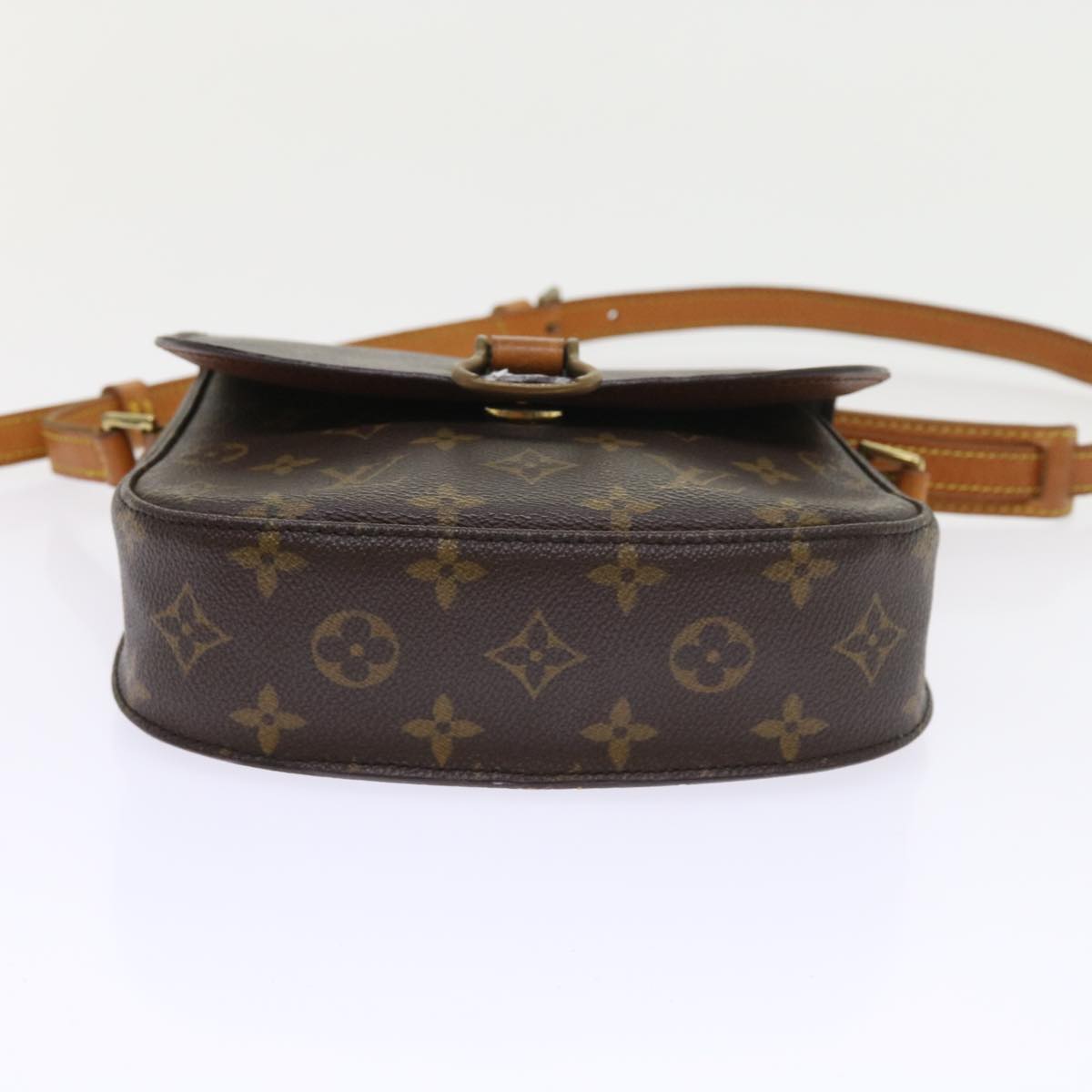 LOUIS VUITTON Monogram Saint Cloud MM Shoulder Bag M51243 LV Auth ar10527B