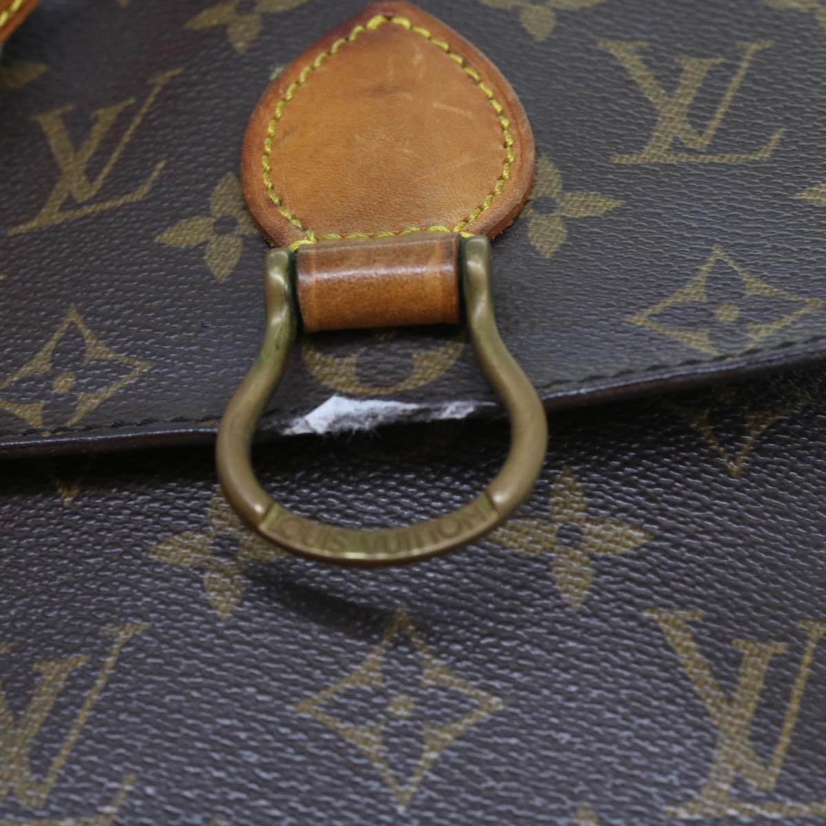 LOUIS VUITTON Monogram Saint Cloud MM Shoulder Bag M51243 LV Auth ar10527B