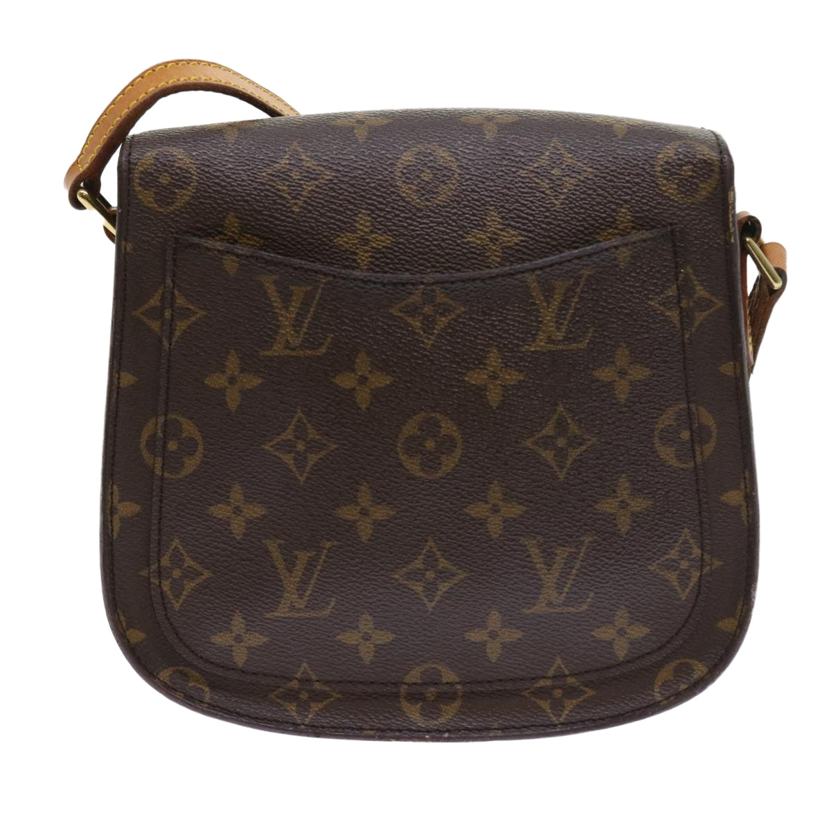 LOUIS VUITTON Monogram Saint Cloud MM Shoulder Bag M51243 LV Auth ar10527B