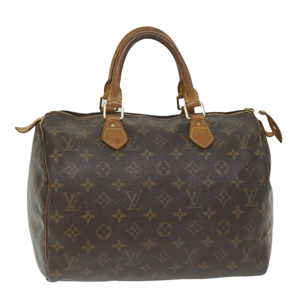 LOUIS VUITTON Monogram Speedy 30 Hand Bag M41526 LV Auth ar10529B