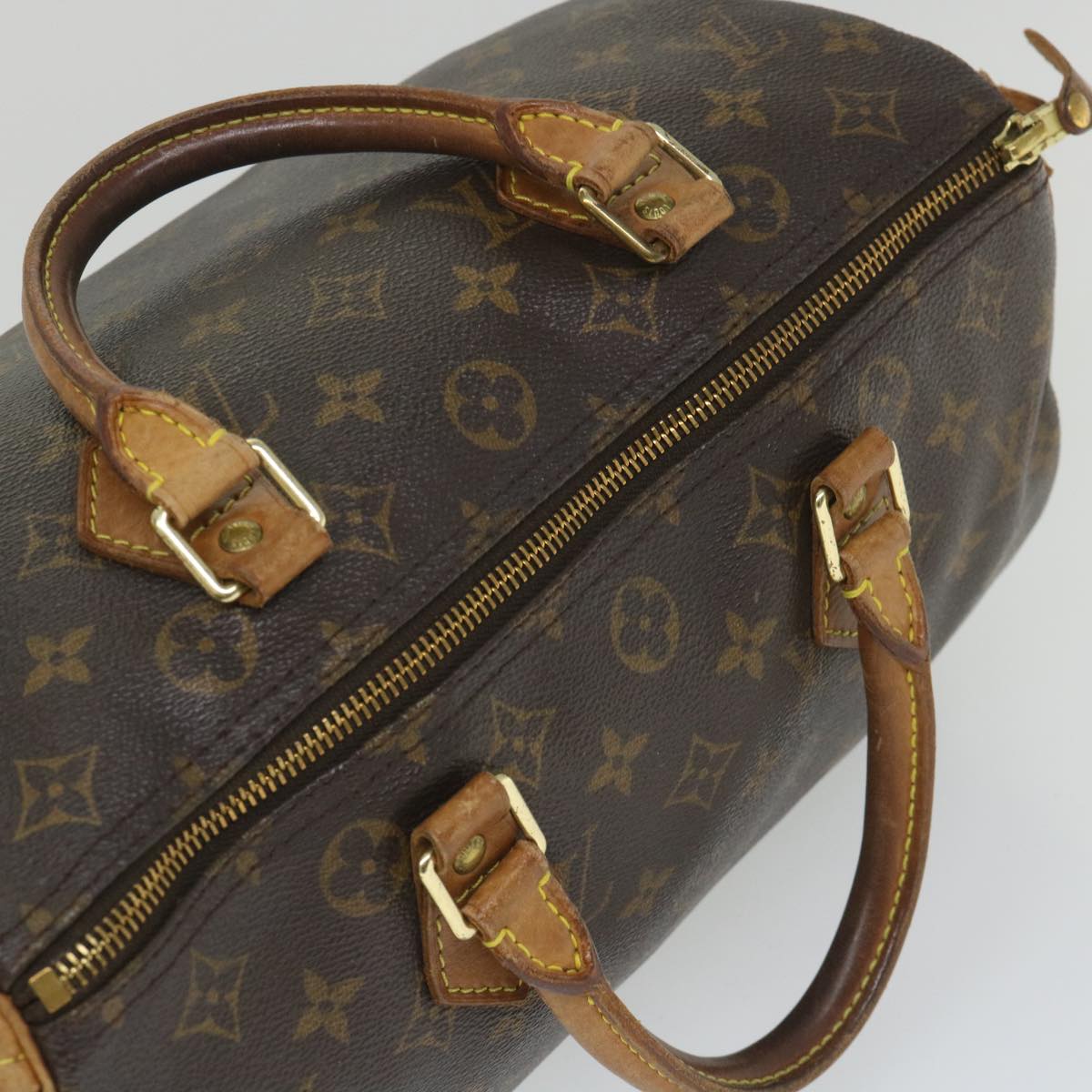 LOUIS VUITTON Monogram Speedy 30 Hand Bag M41526 LV Auth ar10529B