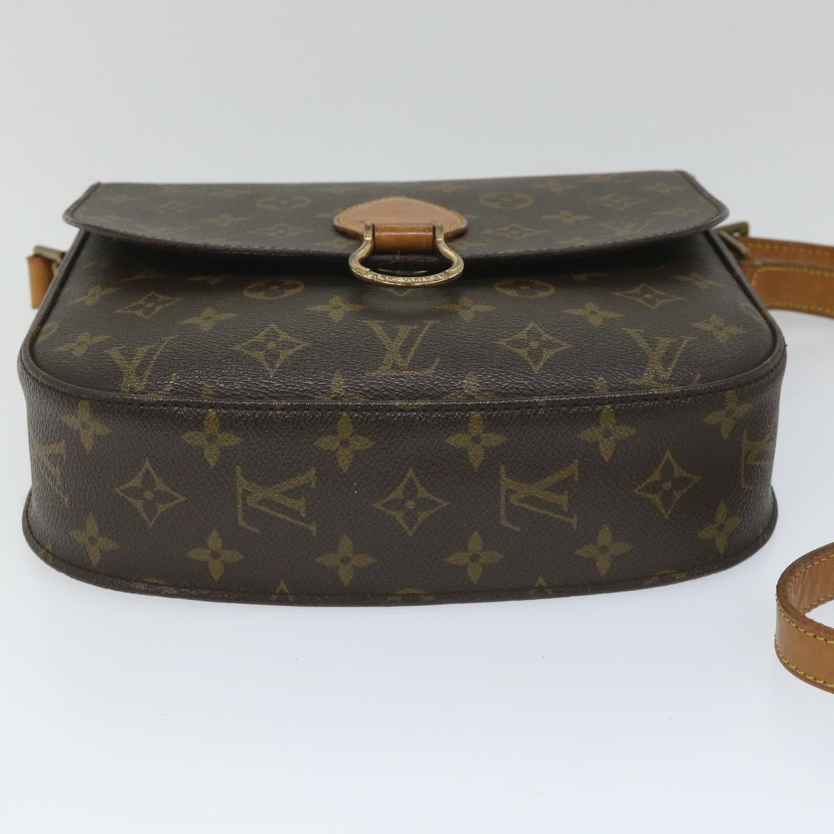 LOUIS VUITTON Monogram Saint Cloud GM Shoulder Bag M51242 LV Auth ar10530B