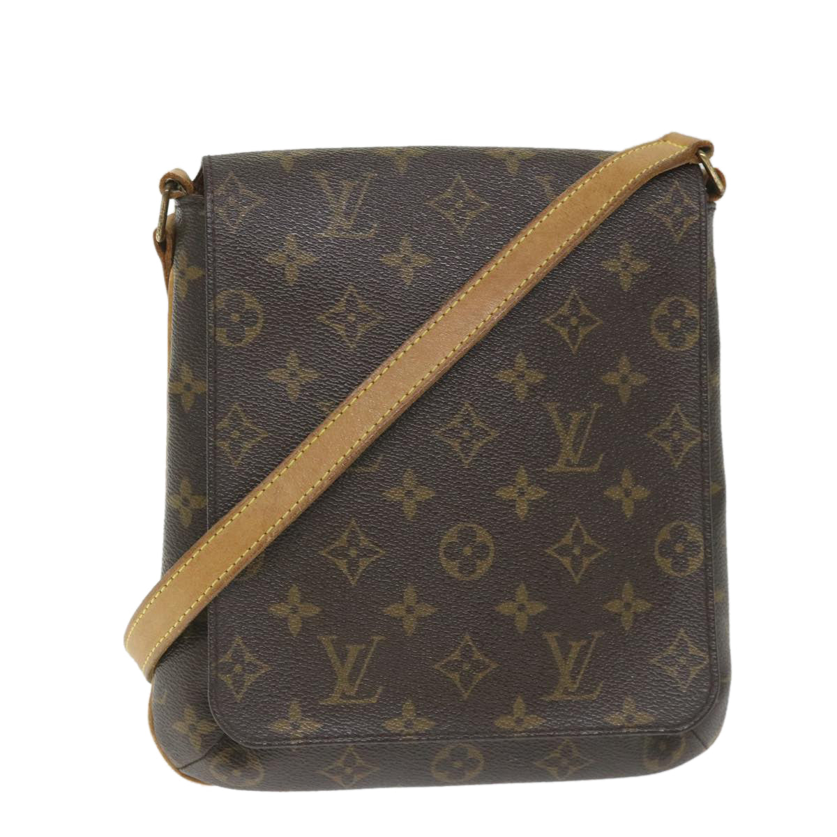 LOUIS VUITTON Monogram Musette Salsa Long Shoulder Bag M51387 LV Auth ar10531B