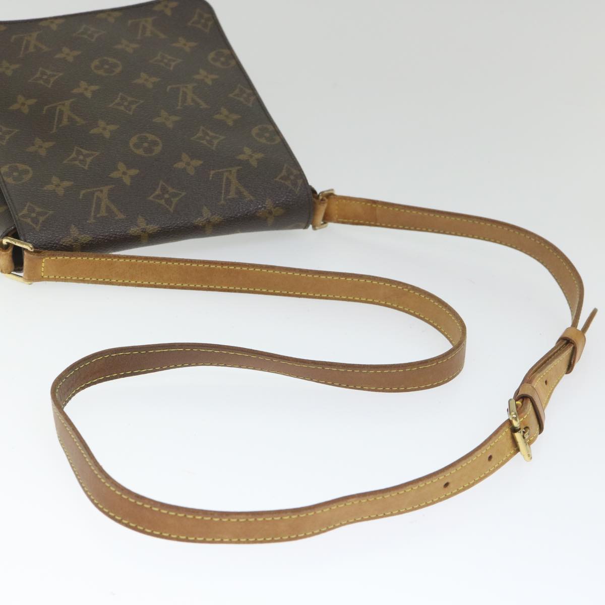 LOUIS VUITTON Monogram Musette Salsa Long Shoulder Bag M51387 LV Auth ar10531B