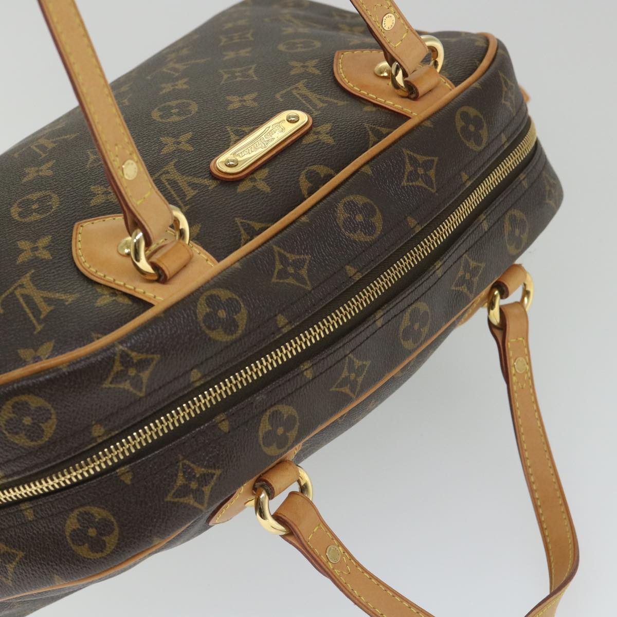 LOUIS VUITTON Monogram Montorgueil GM Shoulder Bag M95566 LV Auth ar10551B