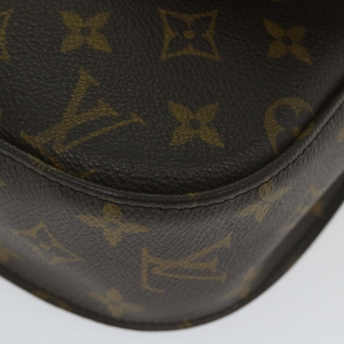 LOUIS VUITTON Monogram Saint Cloud GM Shoulder Bag M51242 LV Auth ar10568B