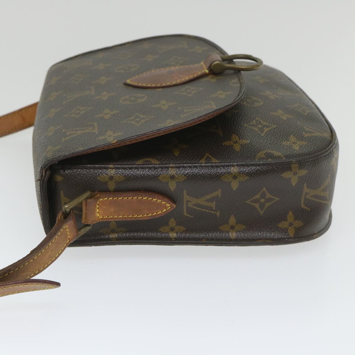 LOUIS VUITTON Monogram Saint Cloud GM Shoulder Bag M51242 LV Auth ar10568B