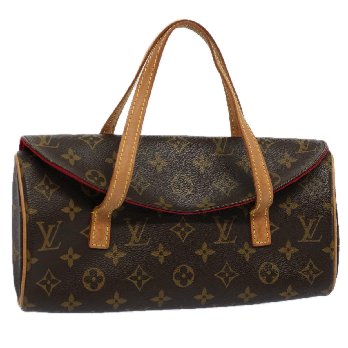 LOUIS VUITTON Monogram Sonatine Hand Bag M51902 LV Auth ar10569B