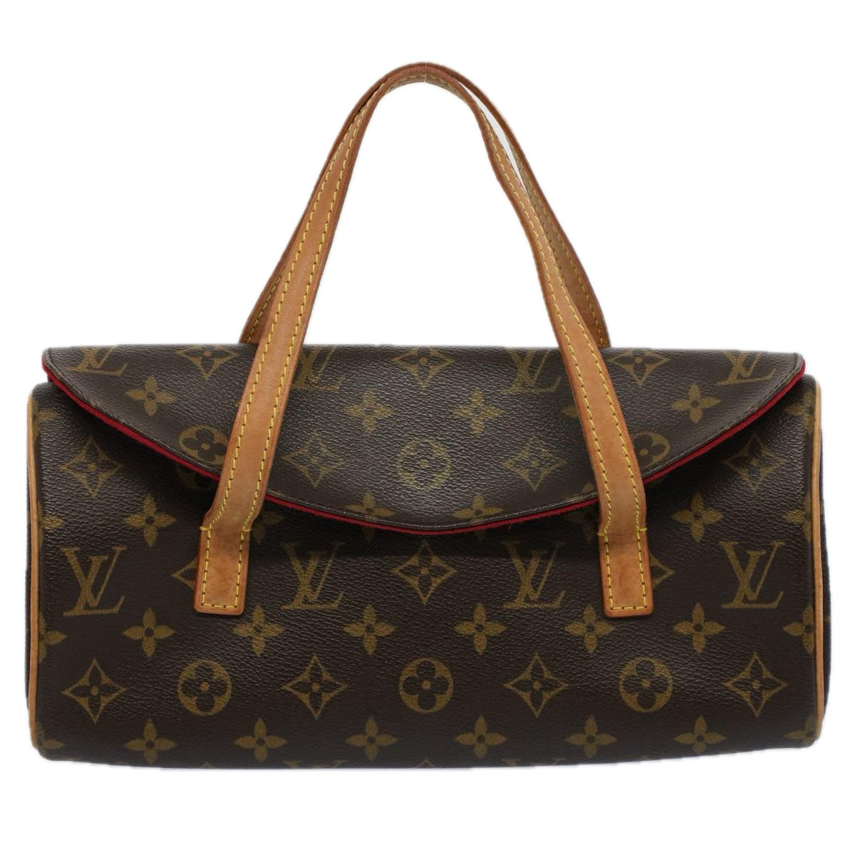 LOUIS VUITTON Monogram Sonatine Hand Bag M51902 LV Auth ar10569B