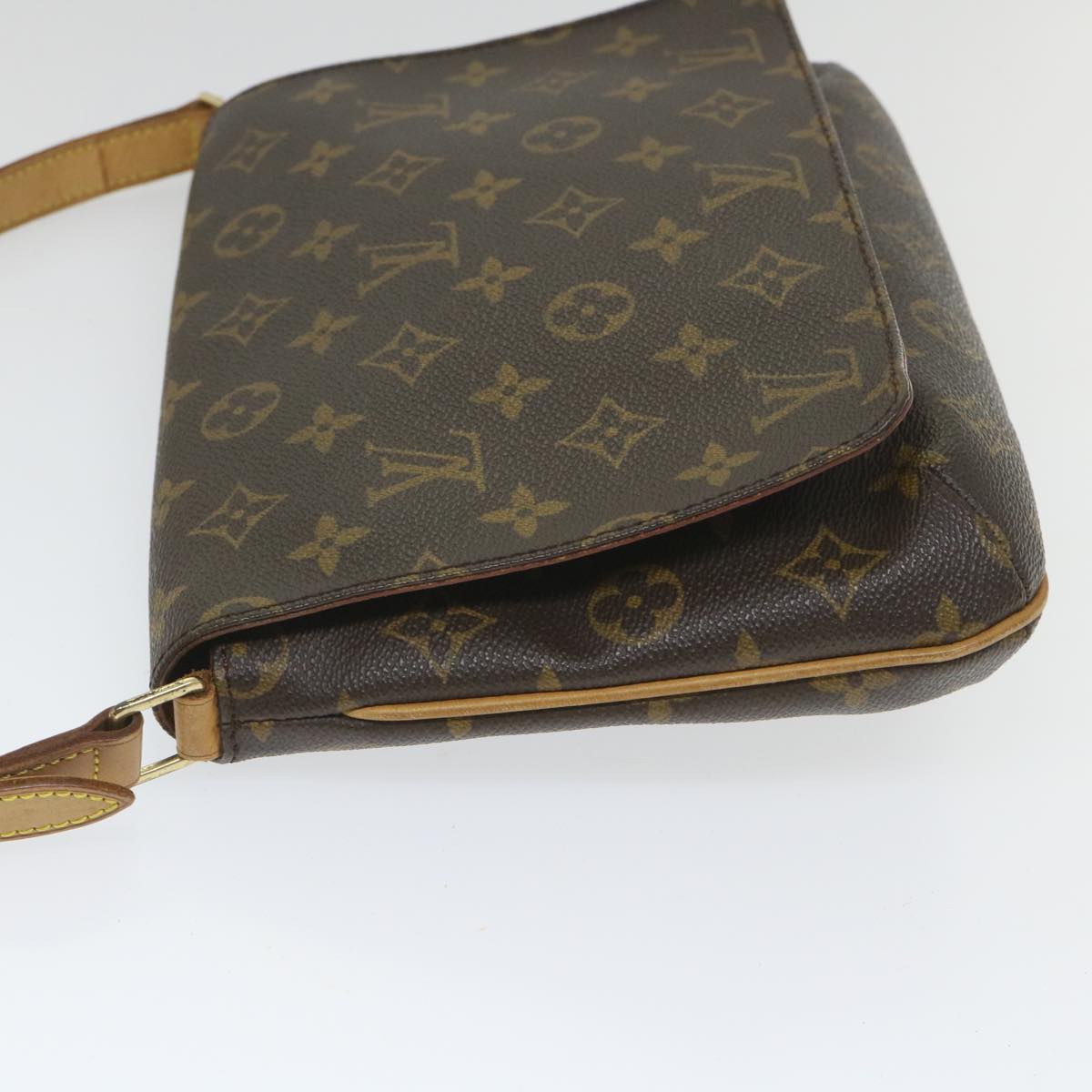 LOUIS VUITTON Monogram Musette Tango Short Strap Bag M51257 LV Auth ar10573B