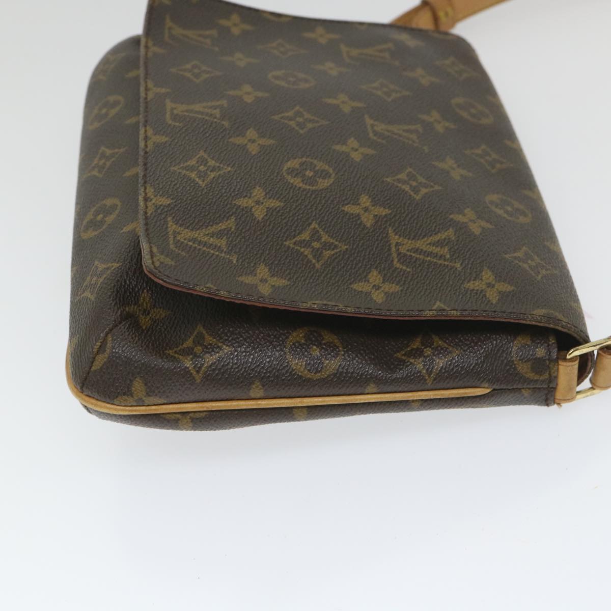 LOUIS VUITTON Monogram Musette Tango Short Strap Bag M51257 LV Auth ar10573B