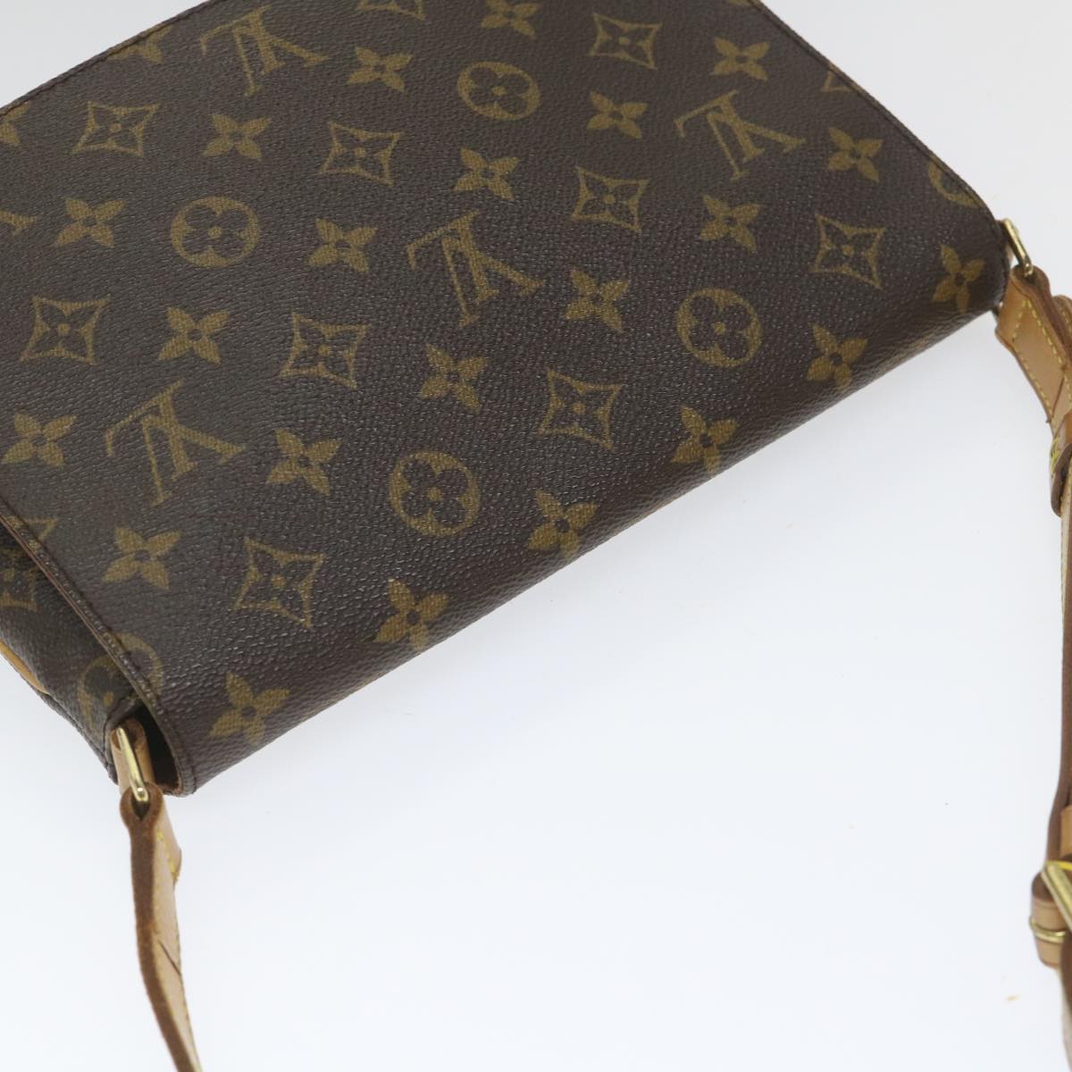 LOUIS VUITTON Monogram Musette Tango Short Strap Bag M51257 LV Auth ar10573B