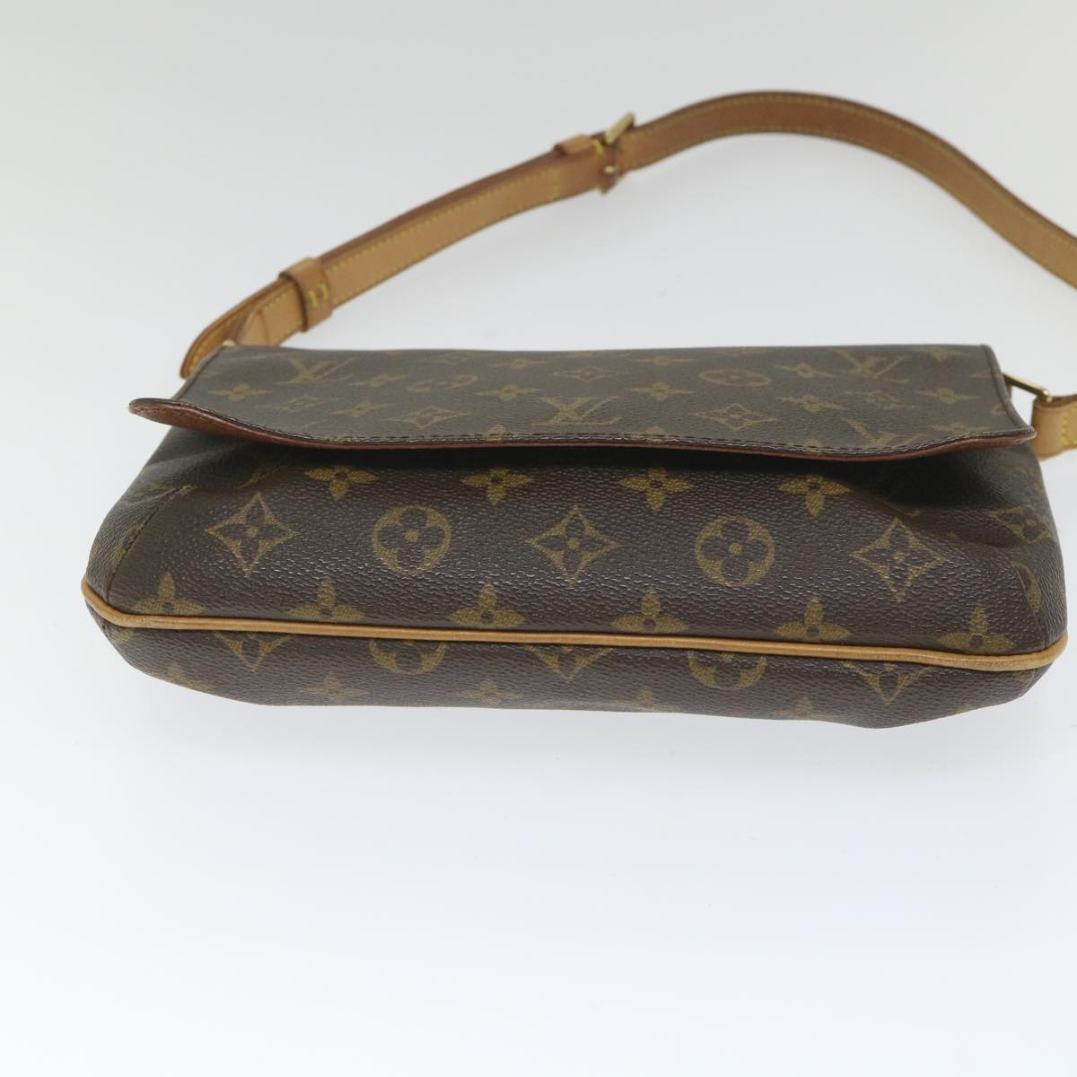 LOUIS VUITTON Monogram Musette Tango Short Strap Bag M51257 LV Auth ar10573B