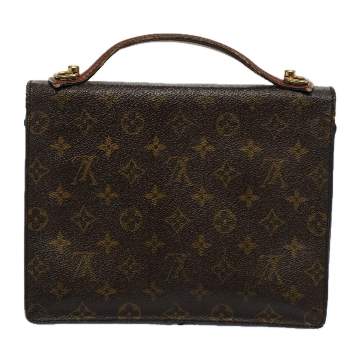 LOUIS VUITTON Monogram Monceau 26 Shoulder Bag 2way M51187 LV Auth ar10574B