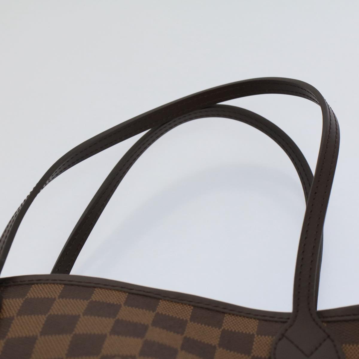 LOUIS VUITTON Damier Ebene Neverfull MM Tote Bag N51105 LV Auth ar10580S